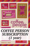Coffee Person Subscription (1 year)