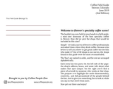 Coffee Field Guide / Denver, 2nd Edition